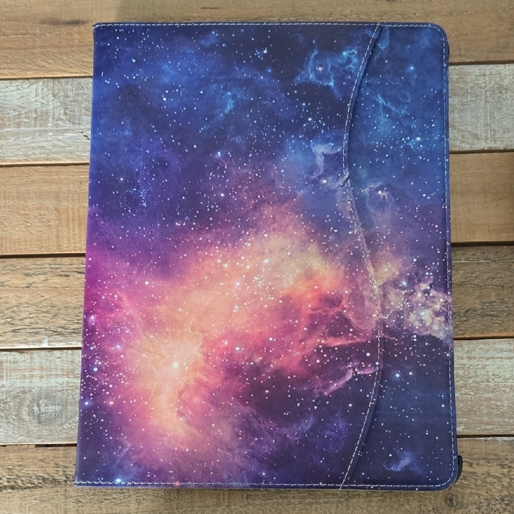 Galaxy Print Tablet Case 8.5 X 11 Inch